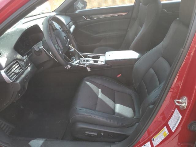 1HGCV1F36KA109504 - 2019 HONDA ACCORD SPORT Қызыл фото 7