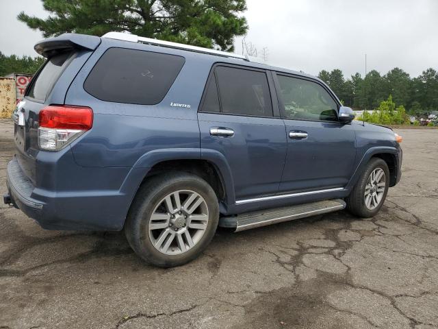 JTEZU5JR9D5051247 - 2013 TOYOTA 4RUNNER SR5 BLUE photo 3