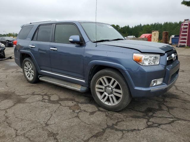 JTEZU5JR9D5051247 - 2013 TOYOTA 4RUNNER SR5 BLUE photo 4