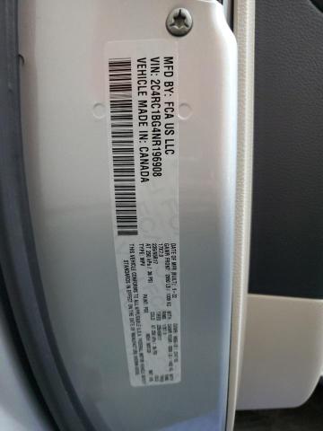 2C4RC1BG4NR196908 - 2022 CHRYSLER PACIFICA TOURING L Gümüş foto 13