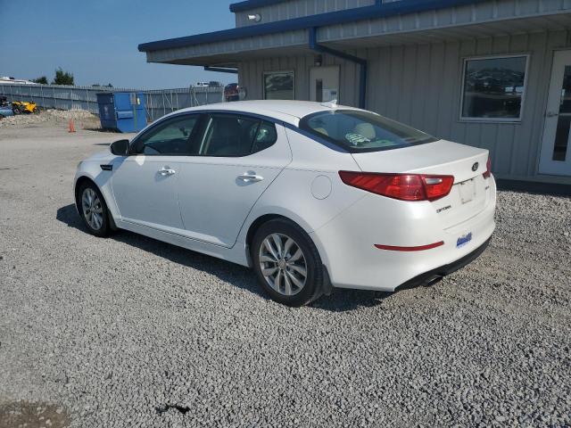 5XXGN4A71FG438892 - 2015 KIA OPTIMA EX WHITE photo 2