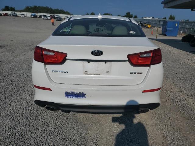 5XXGN4A71FG438892 - 2015 KIA OPTIMA EX WHITE photo 6