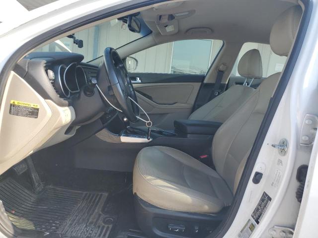 5XXGN4A71FG438892 - 2015 KIA OPTIMA EX WHITE photo 7