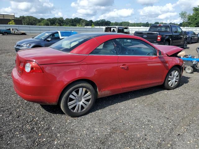 WVWBA71F08V042992 - 2008 VOLKSWAGEN EOS TURBO Czerwony zdjęcie 3