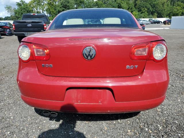 WVWBA71F08V042992 - 2008 VOLKSWAGEN EOS TURBO Czerwony zdjęcie 6