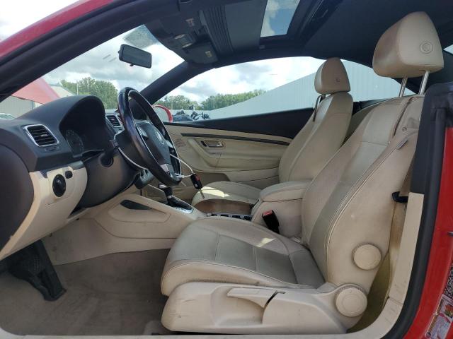 WVWBA71F08V042992 - 2008 VOLKSWAGEN EOS TURBO Czerwony zdjęcie 7