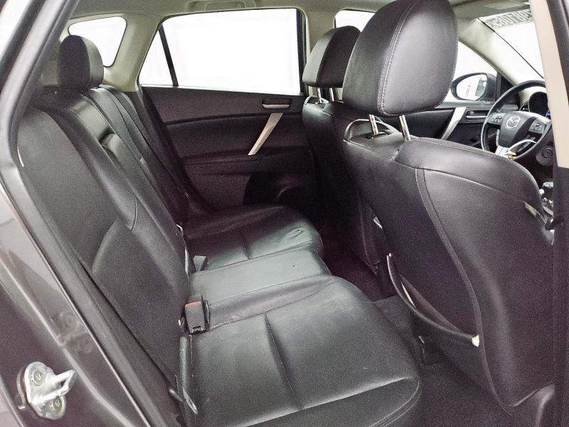 JM1BL1M50C1556920 - 2012 MAZDA 3 S ნაცრისფერი ფოტო 10