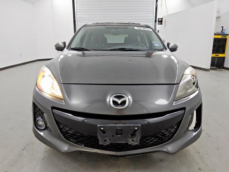 JM1BL1M50C1556920 - 2012 MAZDA 3 S ნაცრისფერი ფოტო 5