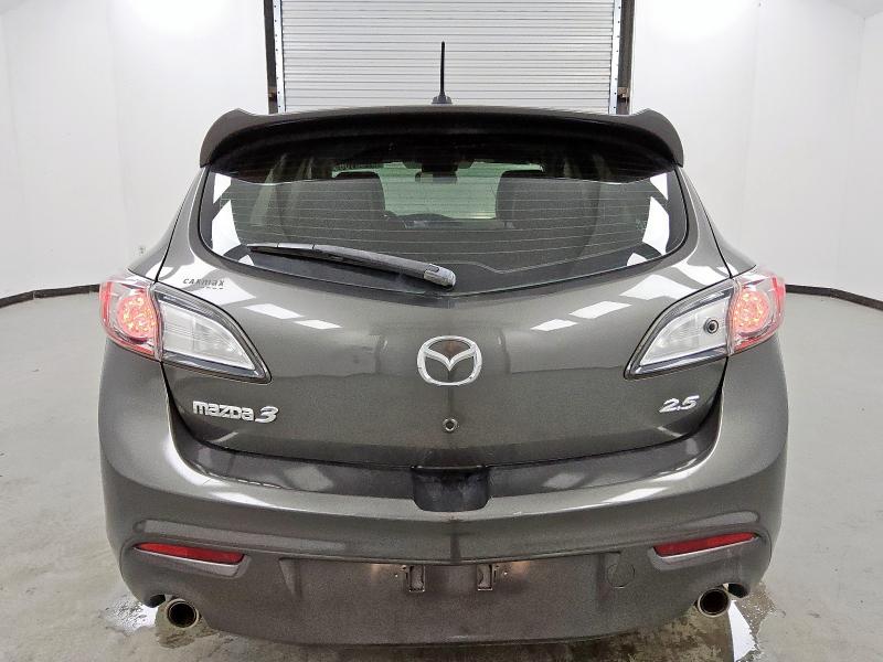 JM1BL1M50C1556920 - 2012 MAZDA 3 S ნაცრისფერი ფოტო 6