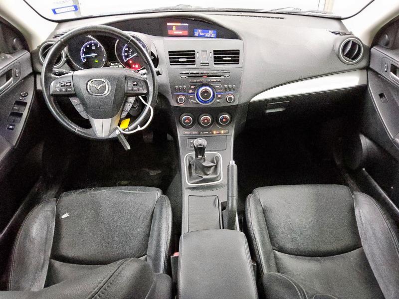 JM1BL1M50C1556920 - 2012 MAZDA 3 S ნაცრისფერი ფოტო 8