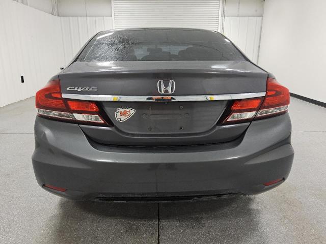 19XFB2F53EE053485 - 2014 HONDA CIVIC LX GRAY photo 6