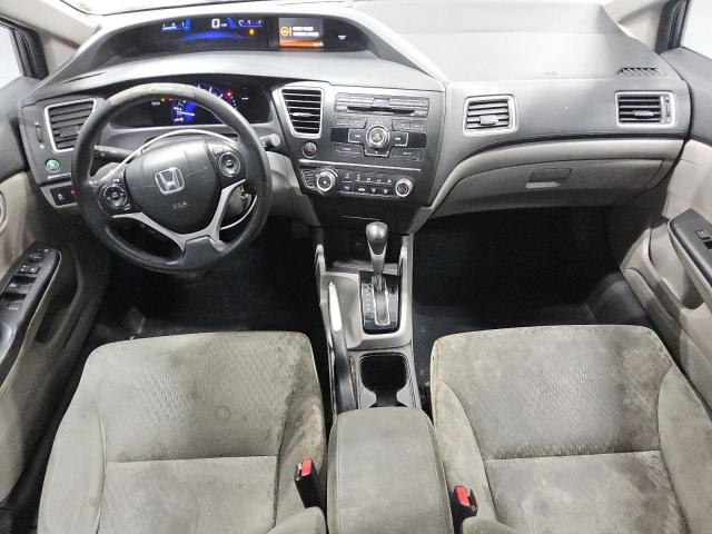 19XFB2F53EE053485 - 2014 HONDA CIVIC LX GRAY photo 8