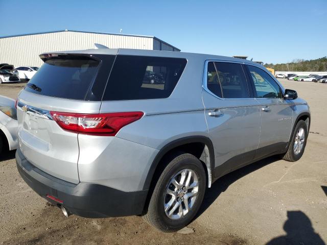 1GNERFKW5LJ298731 - 2020 CHEVROLET TRAVERSE LS SILVER photo 3