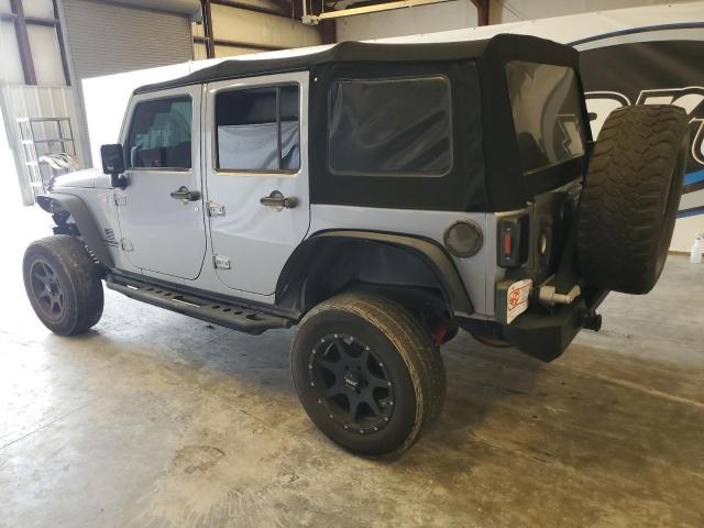 1C4BJWDG5DL691353 - 2013 JEEP WRANGLER U SPORT SILVER photo 2