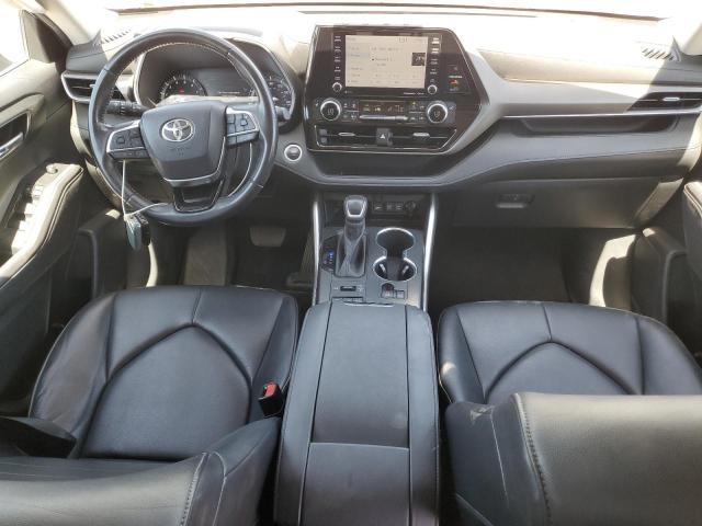 5TDGZRBH0LS000352 - 2020 TOYOTA HIGHLANDER XLE Gümüş foto 8