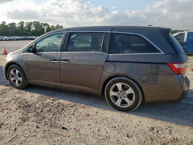 5FNRL5H65DB020837 - 2013 HONDA ODYSSEY EXL رمادي صورة 2