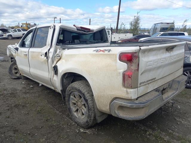 1GCUYDED9KZ225433 - 2019 CHEVROLET SILVERADO K1500 LT WHITE photo 2