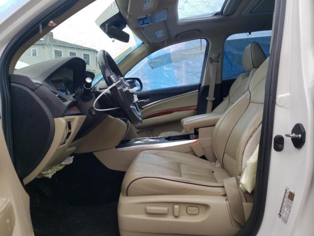 5J8YD4H92JL006918 - 2018 ACURA MDX ADVANCE კრემისფერი ფოტო 7