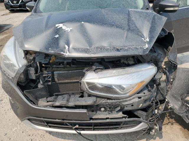 1FMCU0J93KUA04209 - 2019 FORD ESCAPE TITANIUM ნაცრისფერი ფოტო 12