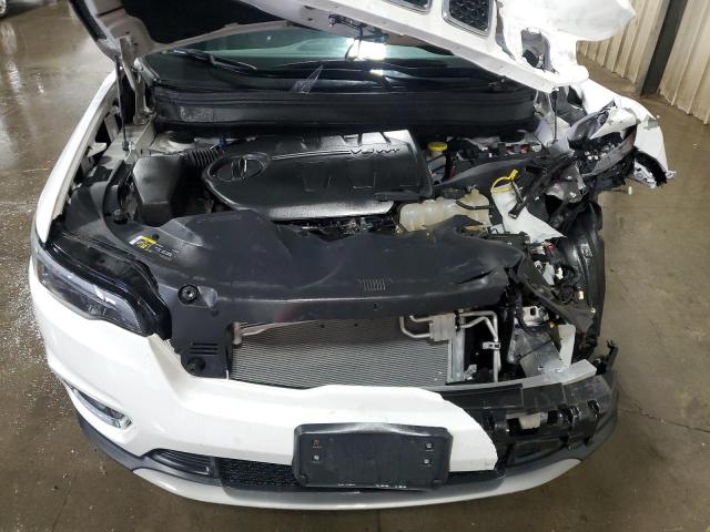 1C4PJMDX5KD398781 - 2019 JEEP CHEROKEE LIMITED WHITE photo 12