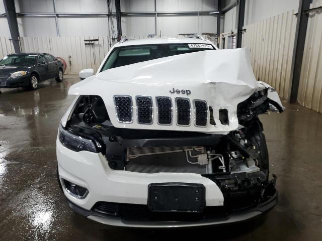 1C4PJMDX5KD398781 - 2019 JEEP CHEROKEE LIMITED WHITE photo 5