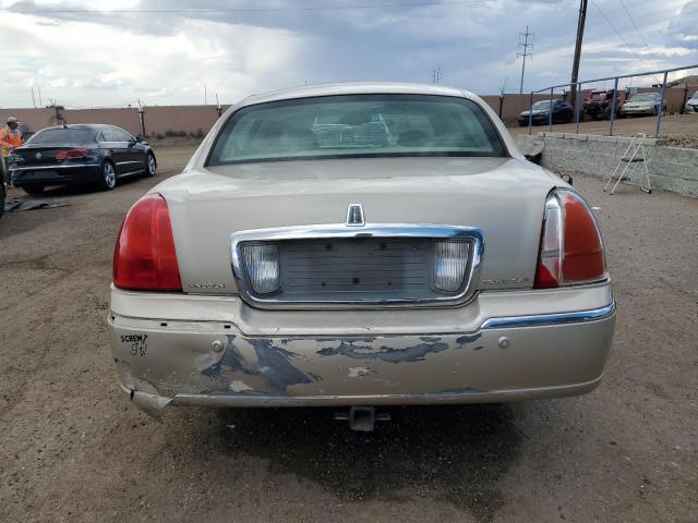 1LNHM81W05Y603804 - 2005 LINCOLN TOWN CAR SIGNATURE ოქროსფერი ფოტო 6