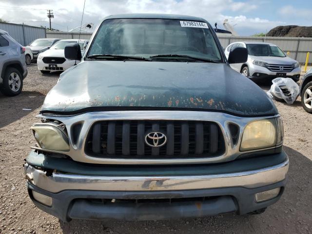 5TEHN72N94Z402160 - 2004 TOYOTA TACOMA DOUBLE CAB GREEN photo 5