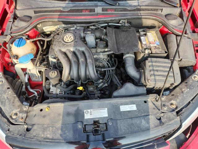 3VW1K7AJ9EM401076 - 2014 VOLKSWAGEN JETTA BASE RED photo 11