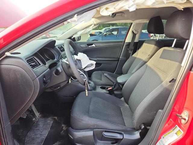3VW1K7AJ9EM401076 - 2014 VOLKSWAGEN JETTA BASE RED photo 7