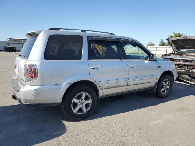 5FNYF18787B029539 - 2007 HONDA PILOT EXL SILVER photo 3