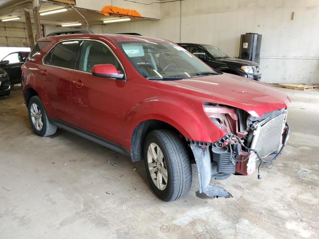 1GNALBEK5FZ128165 - 2015 CHEVROLET EQUINOX LT წითელი ფოტო 4