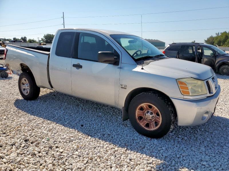 1N6AA06A04N512753 - 2004 NISSAN TITAN XE 银色 照片 4