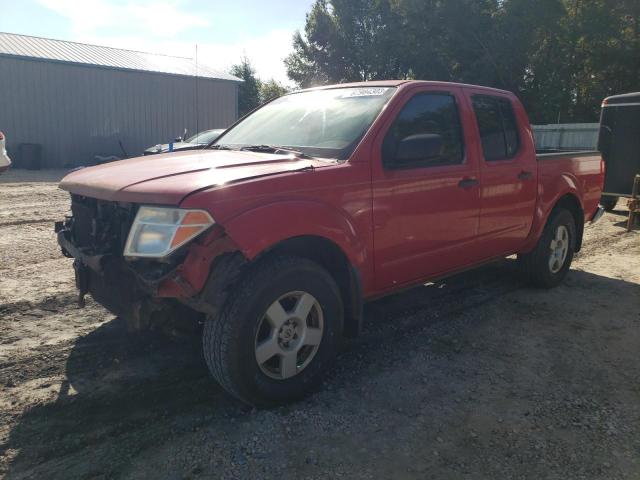 1N6AD07U85C464030 - 2005 NISSAN FRONTIER CREW CAB LE RED photo 1