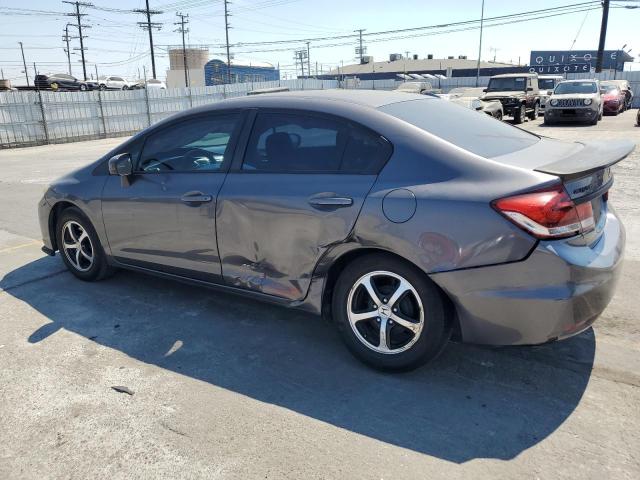 2HGFB2F73FH549041 - 2015 HONDA CIVIC SE GRAY photo 2
