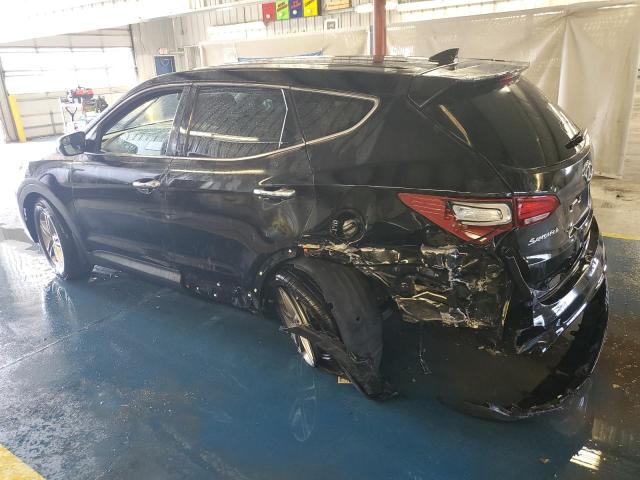 5NMZTDLB5HH020856 - 2017 HYUNDAI SANTA FE S BLACK photo 2