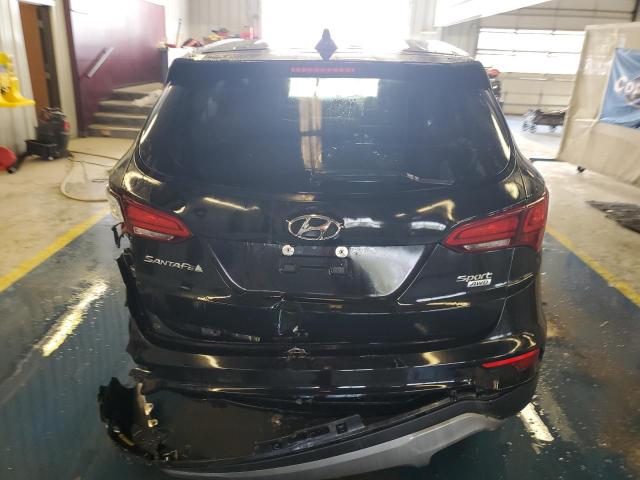 5NMZTDLB5HH020856 - 2017 HYUNDAI SANTA FE S BLACK photo 6