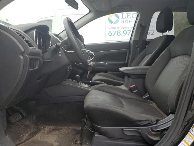 JA4AP3AU8JZ024203 - 2018 MITSUBISHI OUTLANDER ES BLACK photo 7