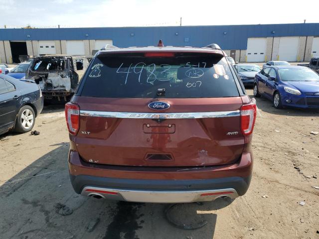 1FM5K8D84GGB14983 - 2016 FORD EXPLORER XLT Braun Foto 6