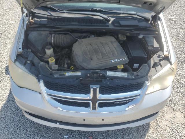 2D4RN5DG2BR650053 - 2011 DODGE GRAND CARAVAN CREW Silber Foto 12