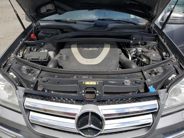 4JGBF7BE8CA782003 - 2012 MERCEDES-BENZ GL 450 4MATIC GRAY photo 12