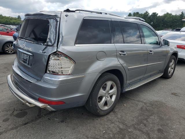 4JGBF7BE8CA782003 - 2012 MERCEDES-BENZ GL 450 4MATIC GRAY photo 3