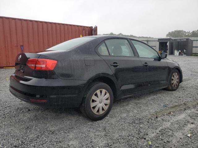 3VW2K7AJ5FM287101 - 2015 VOLKSWAGEN JETTA BASE BLACK photo 3