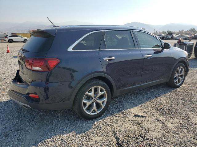 5XYPH4A50KG599651 - 2019 KIA SORENTO EX BLUE photo 3