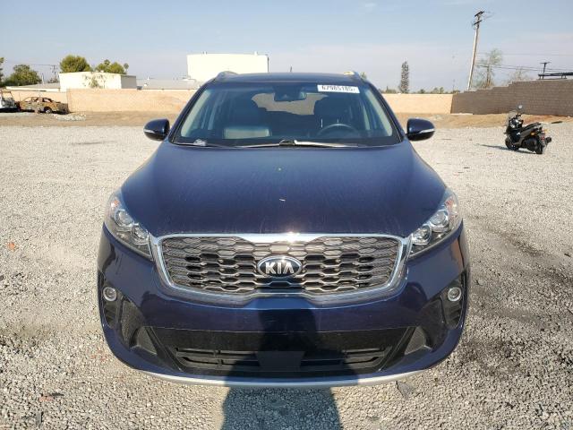 5XYPH4A50KG599651 - 2019 KIA SORENTO EX BLUE photo 5