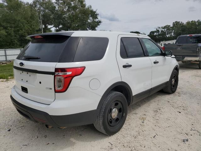 1FM5K8ARXFGC51471 - 2015 FORD EXPLORER POLICE INTERCEPTOR თეთრი ფოტო 3