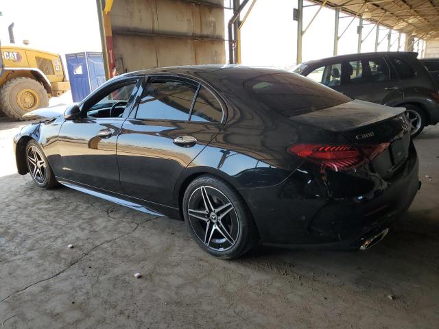 W1KAF4HB4RR220420 - 2024 MERCEDES-BENZ C 300 4MATIC BLACK photo 2