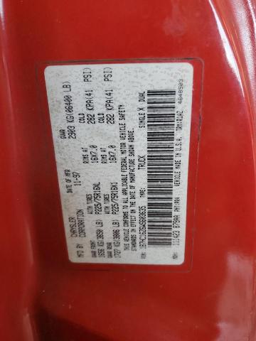 1B7HC16Z6WS603635 - 1998 DODGE RAM 1500 Qırmızı foto 13