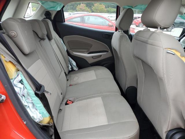 MAJ3S2FEXMC438329 - 2021 FORD ECOSPORT S RED photo 10