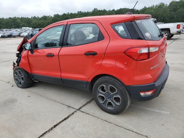 MAJ3S2FEXMC438329 - 2021 FORD ECOSPORT S RED photo 2