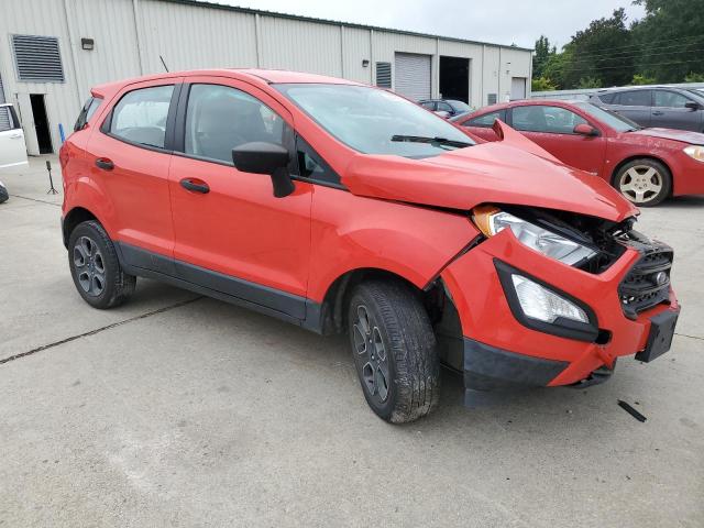 MAJ3S2FEXMC438329 - 2021 FORD ECOSPORT S RED photo 4